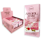 Angel Hair Chocolate Bars Raspberry Chocolate - Cotton Candy & Pistachio (6 Bars)