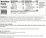 Barebells Protein Bars Cookies & Cream Nutrition Facts (12 Bars)