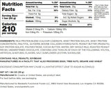Barebells Protein Bars Peanut Butter Nutrition Facts (12 Bars)