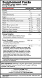 G Fuel Spicy Demon'ade DOOM 30th Anniversary Tub (40 Servings) Supplement Facts