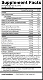 G Fuel Evil Emperor Tub (40 Servings) Supplement Facts
