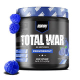Redcon1 TOTAL WAR Pre-Workout Blue Raspberry (30 Servings)