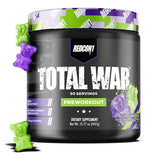Redcon1 TOTAL WAR Pre-Workout Sour Gummy Bear (30 Servings)