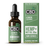 CBDfx Lemon Lime Mint CBD + MCT Oil Tincture 500 mg