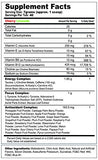 G Fuel Cherry Limeade Tub (40 Servings)  Supplement Facts