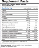 G Fuel Hydration Tub Blue Rocket Pop (30 Servings) Supplement Facts