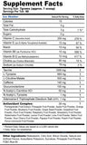 G Fuel Ice Shatter Tub (40 Servings) Supplement Facts