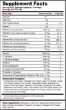 G Fuel Pink Drip Tub (40 Servings) Supplement Facts