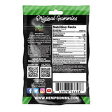 Hemp Bombs CBD Gummies 120mg (8 Count) Nutrition Facts