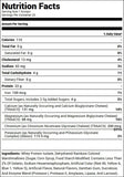 VMI Sports ProtoLyte 100% Whey Isolate Protein Marshmallow Charms (1.6 lbs) Nutrition Facts