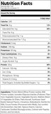iSS Research ONE Protein Bar Cinnamon Roll (12 Bars) Supplement Facts