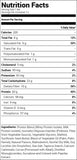 iSS Research ONE Protein Bar Maple Glazed Doughnut (12 Bars) Supplement Facts