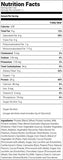 iSS Research ONE Protein Bar Peanut Butter Chocolate Cake (12 Bars) Supplement Facts