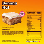AP Prime Bites® Protein Brownie Banana Nut Nutrition Facts (12 Brownies)
