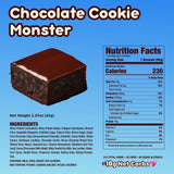 AP Prime Bites® Protein Chocolate Cookie Monster Nutrition Facts (12 Brownies)