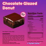AP Prime Bites® Protein Chocolate Glazed Donut Nutrition Facts (12 Brownies)