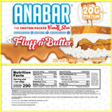 Anabar Protein Bars Fluff n' Butter Nutrition Facts (12 Bars)