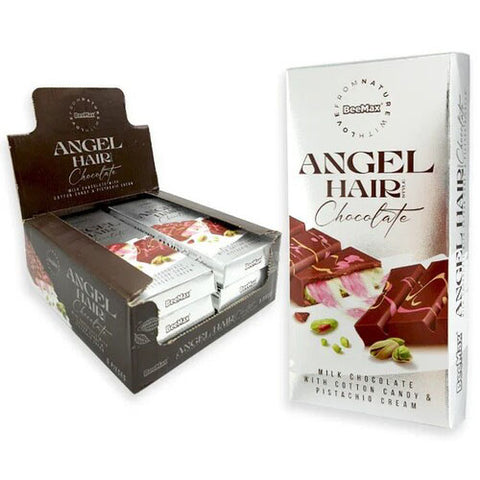 Angel Hair Chocolate Bars Cotton Candy & Pistachio (6 Bars)