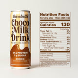Barebells Milk Drink Choco (12 Pack) Nutrition Facts