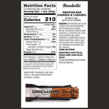 Barebells Protein Bars Cookies & Caramel Nutrition Facts (12 Bars)