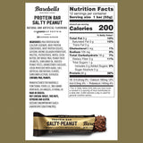 Barebells Protein Bars Salty Peanut Nutrition Facts (12 Bars)