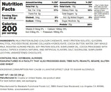 Barebells Protein Bars White Chocolate Almond Nutrition Facts (12 Bars)
