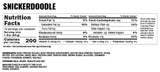 Bucked Up Buck Bars Snickerdoodle (12 Bars) Nutrition Facts