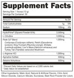 Bucked Up PUMP-ocalypse Blood Raz (30 Servings) Supplement Facts