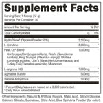 Bucked Up PUMP-ocalypse Blue Raz (30 Servings) Supplement Facts