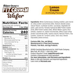 FITCRUNCH Wafer Protein Bars Lemon Creme Nutrition Facts (9 Bars)