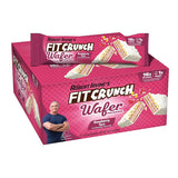 FITCRUNCH Wafer Protein Bars Raspberry Tart (9 Bars)