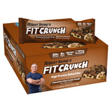FITCRUNCH Baked Protein Bar Chocolate Chip Cookie Dough (12 Bars)