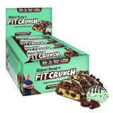 FITCRUNCH Baked Protein Bar Mint Chocolate Chip (12 Bars)