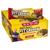 FITCRUNCH Baked Protein Bar Peanut Butter (12 Bars)