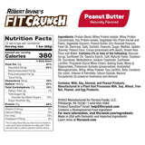 FITCRUNCH Baked Protein Bar Peanut Butter Nutrition Facts (12 Bars)