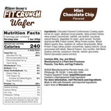 FITCRUNCH Wafer Protein Bars Mint Chocolate Chip Nutrition Facts (9 Bars)