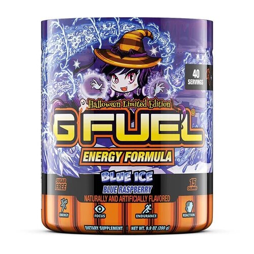 G Fuel Blue Ice (Halloween Edition) Tub (40 Servings ...