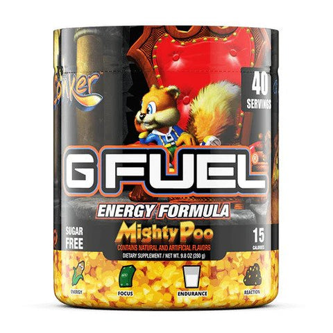 G Fuel Conker's Mighty Poo Tub (40 Servings)