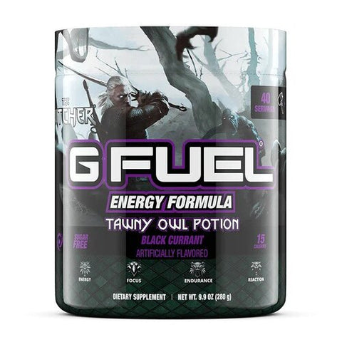 G Fuel The Witcher Tawny Owl Potion Tub (40 Servings)