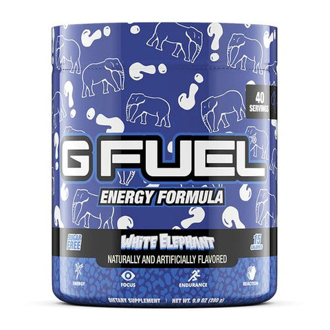 G Fuel White Elephant Mystery Flavor Tub (40 Servings)