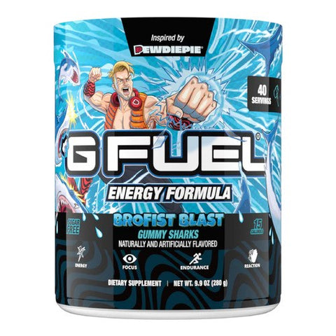 G Fuel BroFist Blast Inspired by PewDiePie Tub (40 Servings)