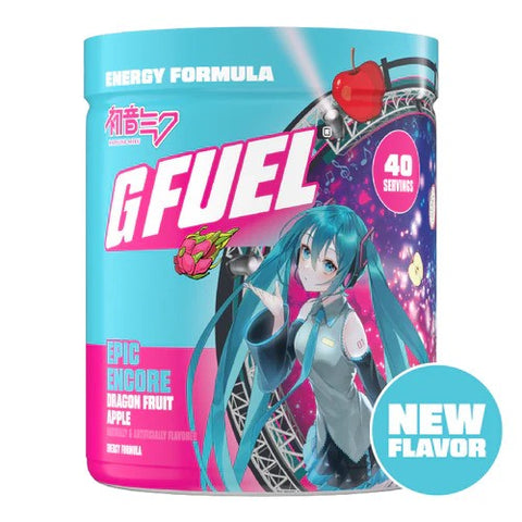 G Fuel Hatsune Miku's Epic Encore Tub (40 Servings)
