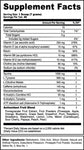 G Fuel Lime-a-rita Tub (40 Servings) Supplement Facts