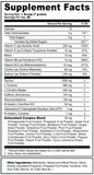 G Fuel My Hero Academia's Quirk Tub (40 Servings) Supplement Facts