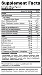 G Fuel Pink Lemonade Tub (40 Servings) Supplement Facts