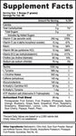G Fuel Strawberry Banana Tub (40 Servings) Supplement Facts