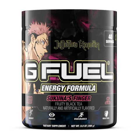 G Fuel Sukuna's Finger Tub Inspired by Jujutsu Kaisen (40 Servings)