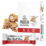 Genius Gourmet Protein Nut Roll Bar Salted Vanilla Caramel(10 Pack)