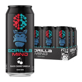 Gorilla Mind Energy Drink Black Cherry Vanilla (12 Pack)