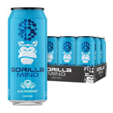 Gorilla Mind Energy Drink Blue Raspberry (12 Pack)